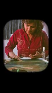 "Lost in the dance of colors"