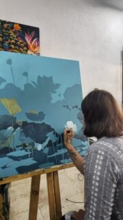 One Artist. Endless Possibilities. ✨
Creating stories through colors and transforming spaces through art.
#artoftheday #trendingpost #viralpost #art #artwork