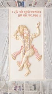 Beautiful Hanumanji embossed MDF artwork, now ready to come alive through the delicate strokes of hand painting. 🎨
Every detail, every colour, painted with devotion.”
.
.
#art #hanumanji #artoftheday #viralvideo #painting