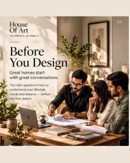 Great homes begin with great conversations. 🏡Before designing a home, do you truly understand how your client wants to live?Their lifestyle, family needs, privacy, priorities and budget all influence the design.That's why we created **Before You Design — 115 Questions Every Architect Should Ask**.A practical residential client survey to help architects and interior designers understand their clients before starting the design process.📖 Explore the eBook on Payhip.
🔗 Link in story .By House of Art
*You dream it, we make it.*#BeforeYouDesign #ArchitectureIndia #ArchitectLife #InteriorDesignIndia #ClientBrief #ArchitectureStudents #HouseOfArt